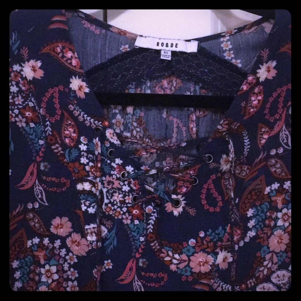 Floral Bohemian top/dress
